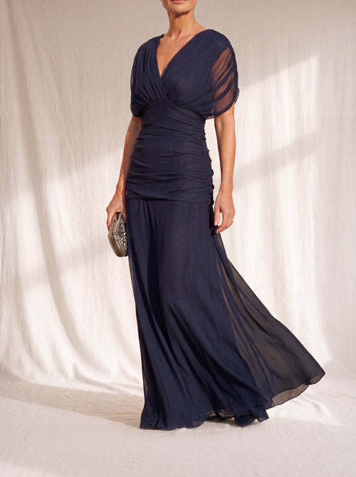 Avery | Abito Blu Elegante