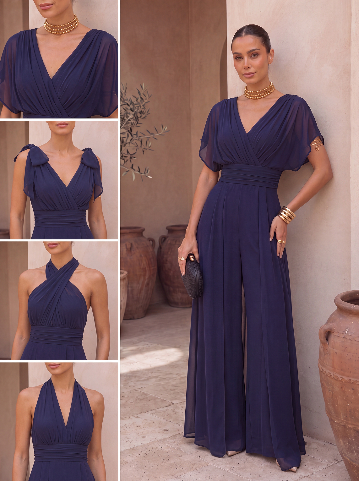 The Misano | Abito blu elegante