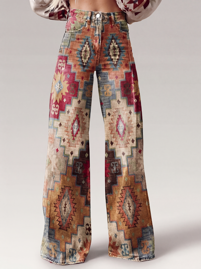 Léa | Eleganti pantaloni rétro