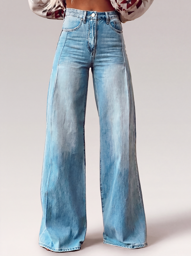 Lucia | Eleganti pantaloni a gamba larga