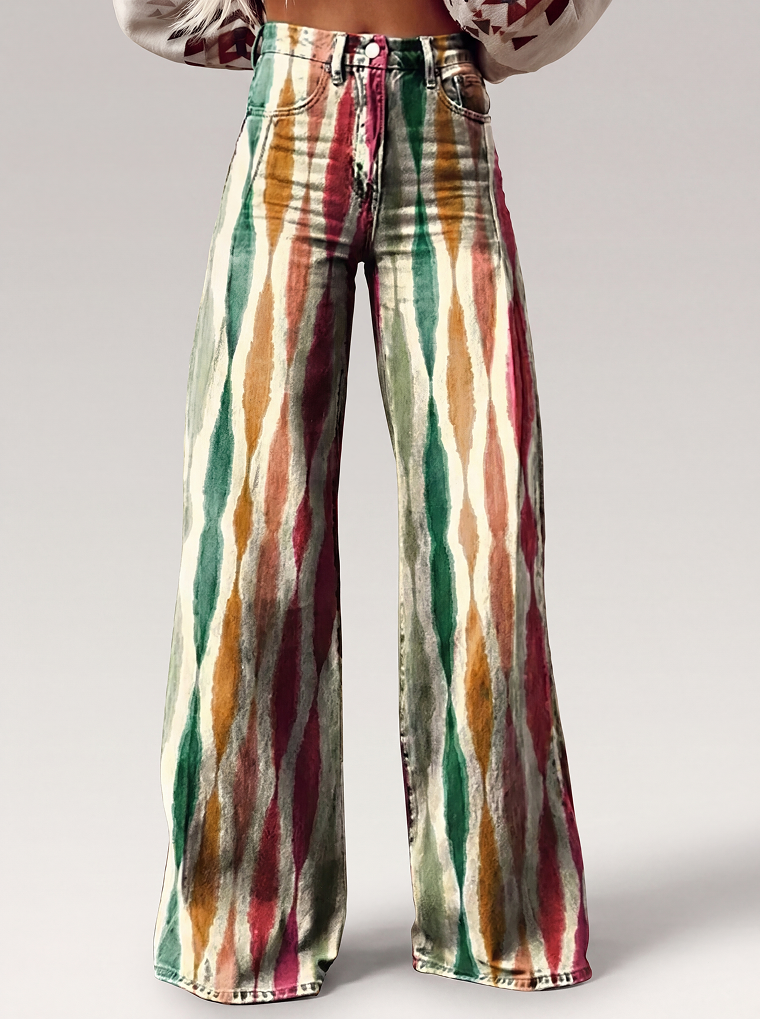 Isabella | Pantaloni eleganti in stile bohémien