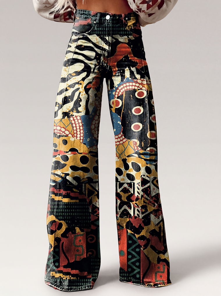 Elodie | Eleganti pantaloni a gamba larga