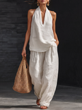 Zoë™ | Set senza maniche con pantaloni larghi